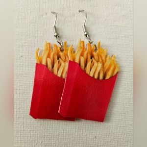 French  Fries    Earings   New Without Tags